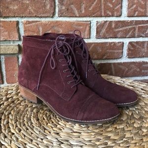 Dolce Vita Lace Up Booties